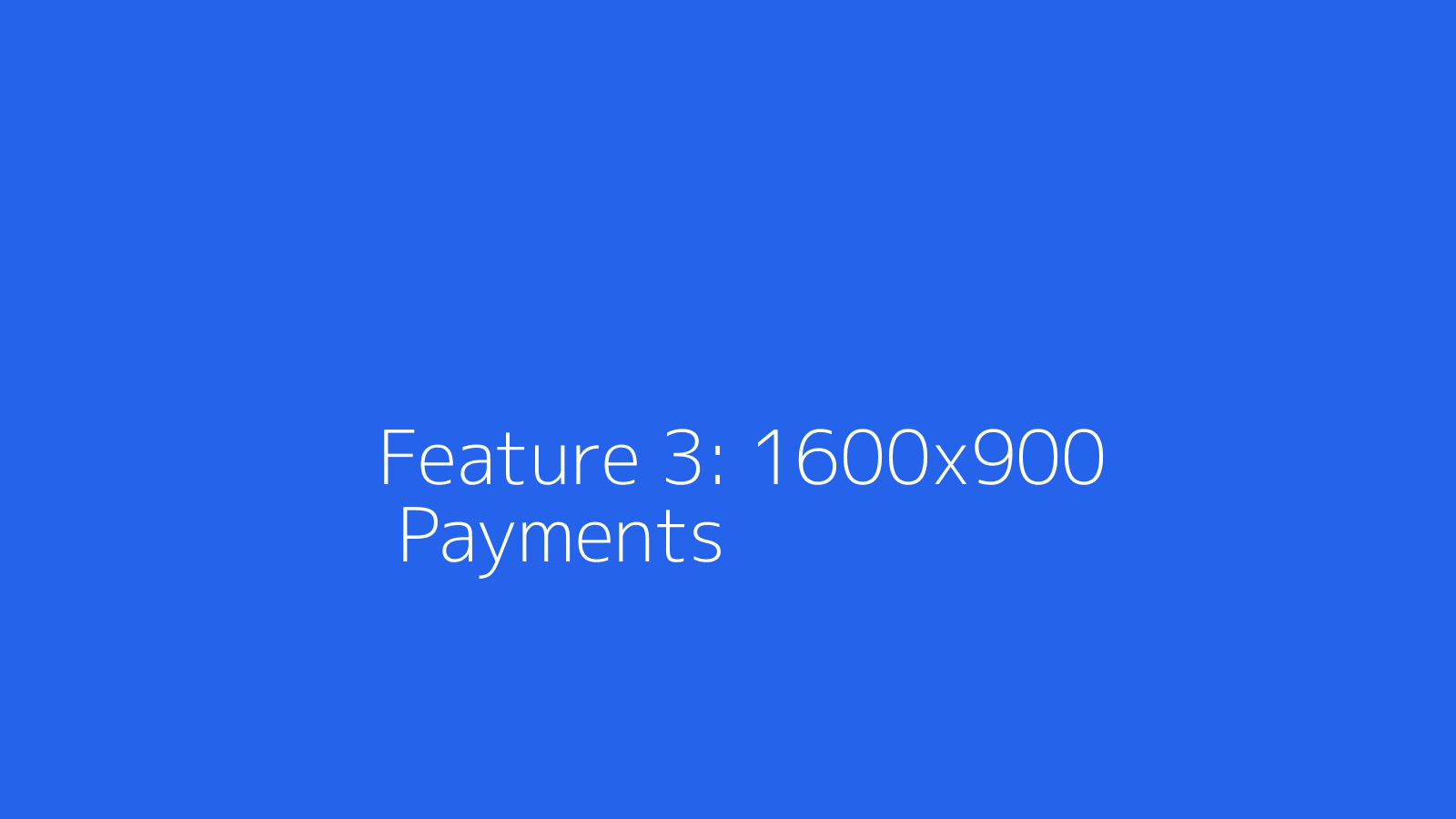 Payments Screenshot